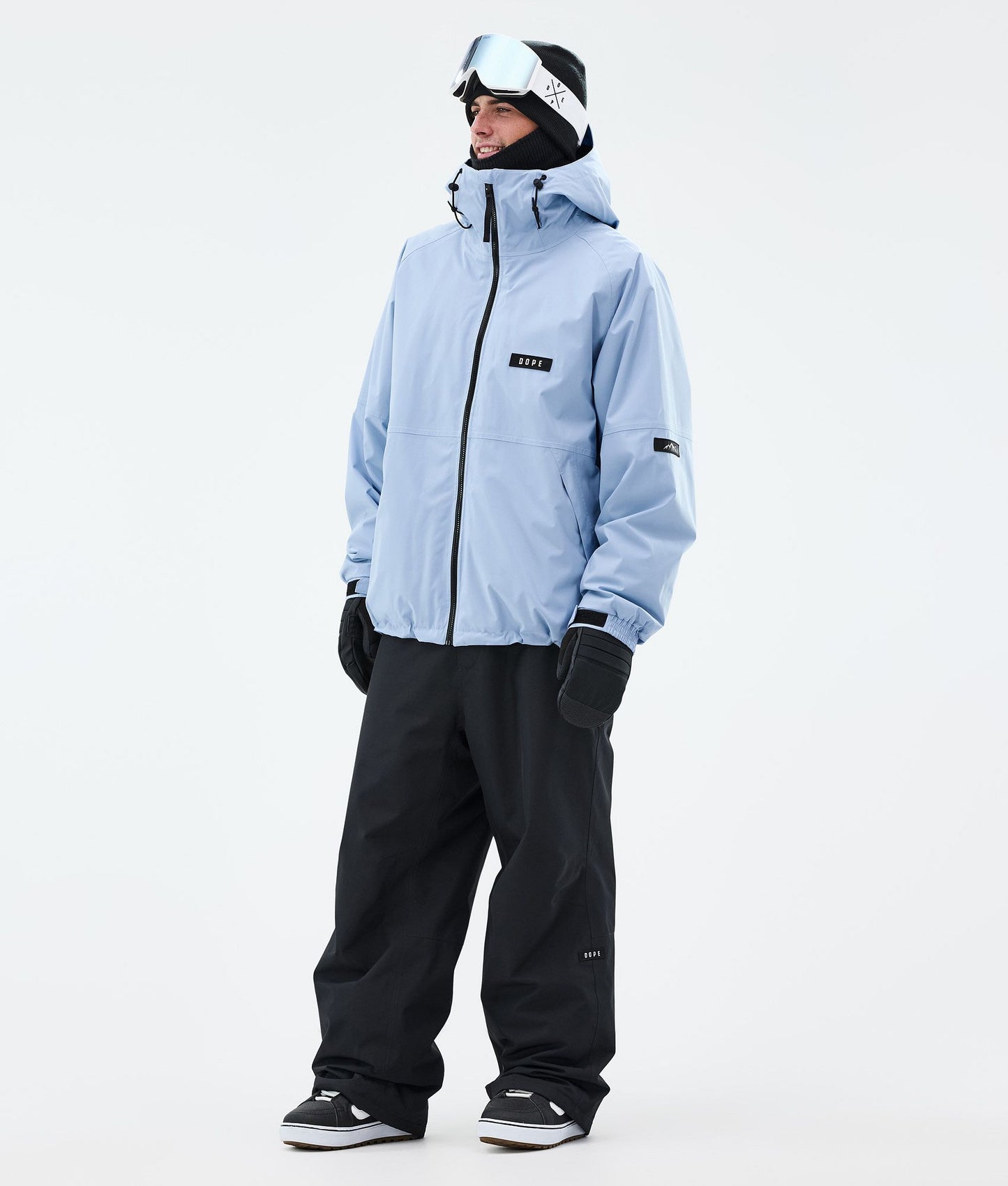Snowboard Jacket For Men Light Blue