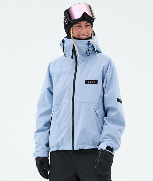 Snowboard Jacket For Women Light Blue