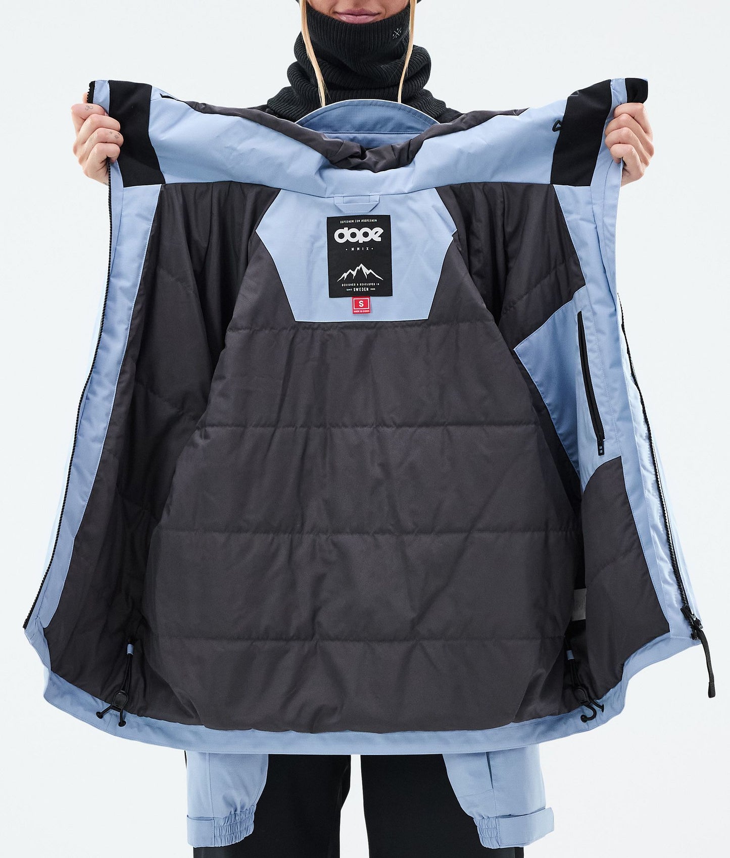 Snowboard Jacket For Women Light Blue