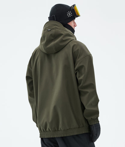 Snowboard Jacket For Men Olive Green