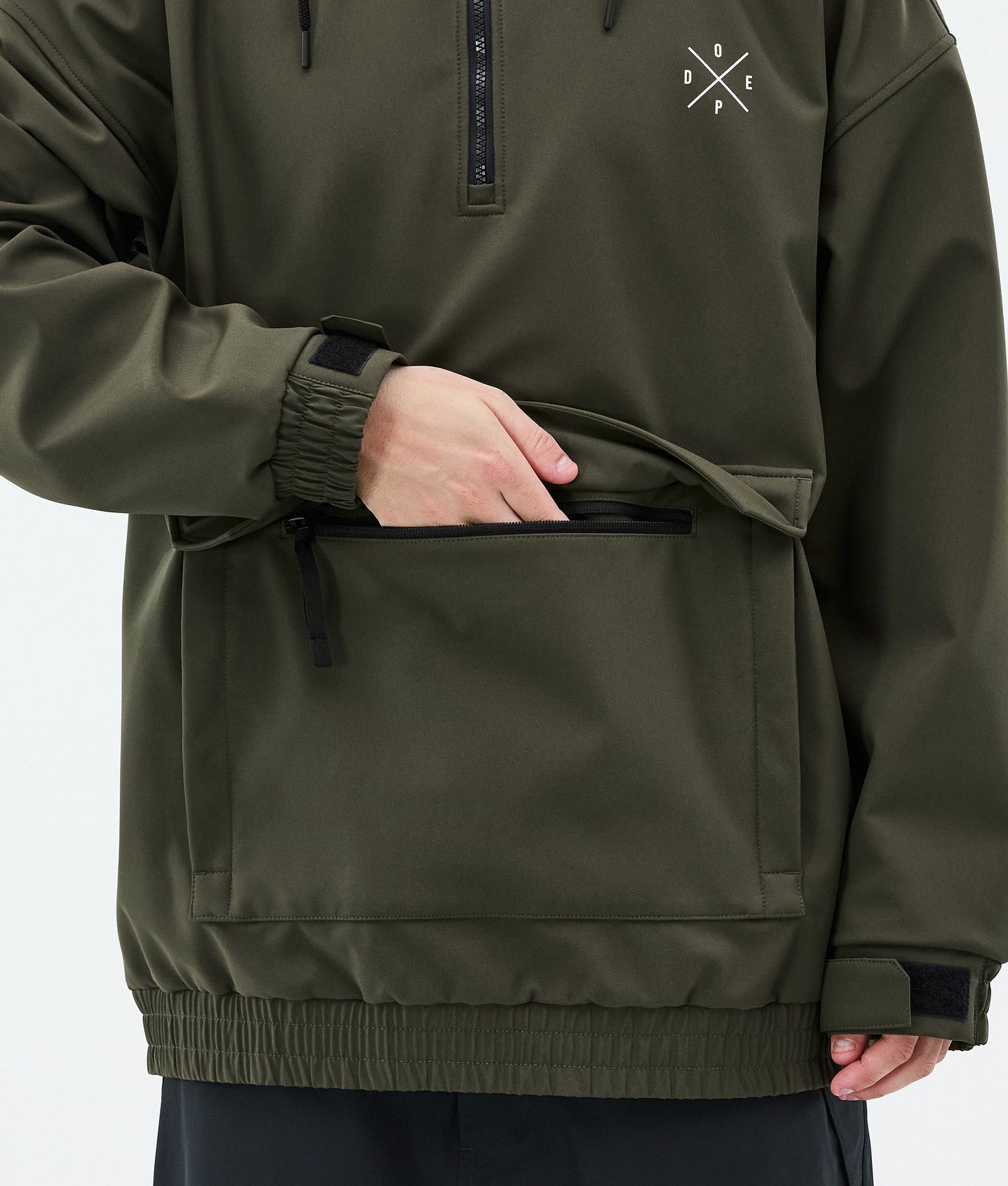 Snowboard Jacket For Men Olive Green