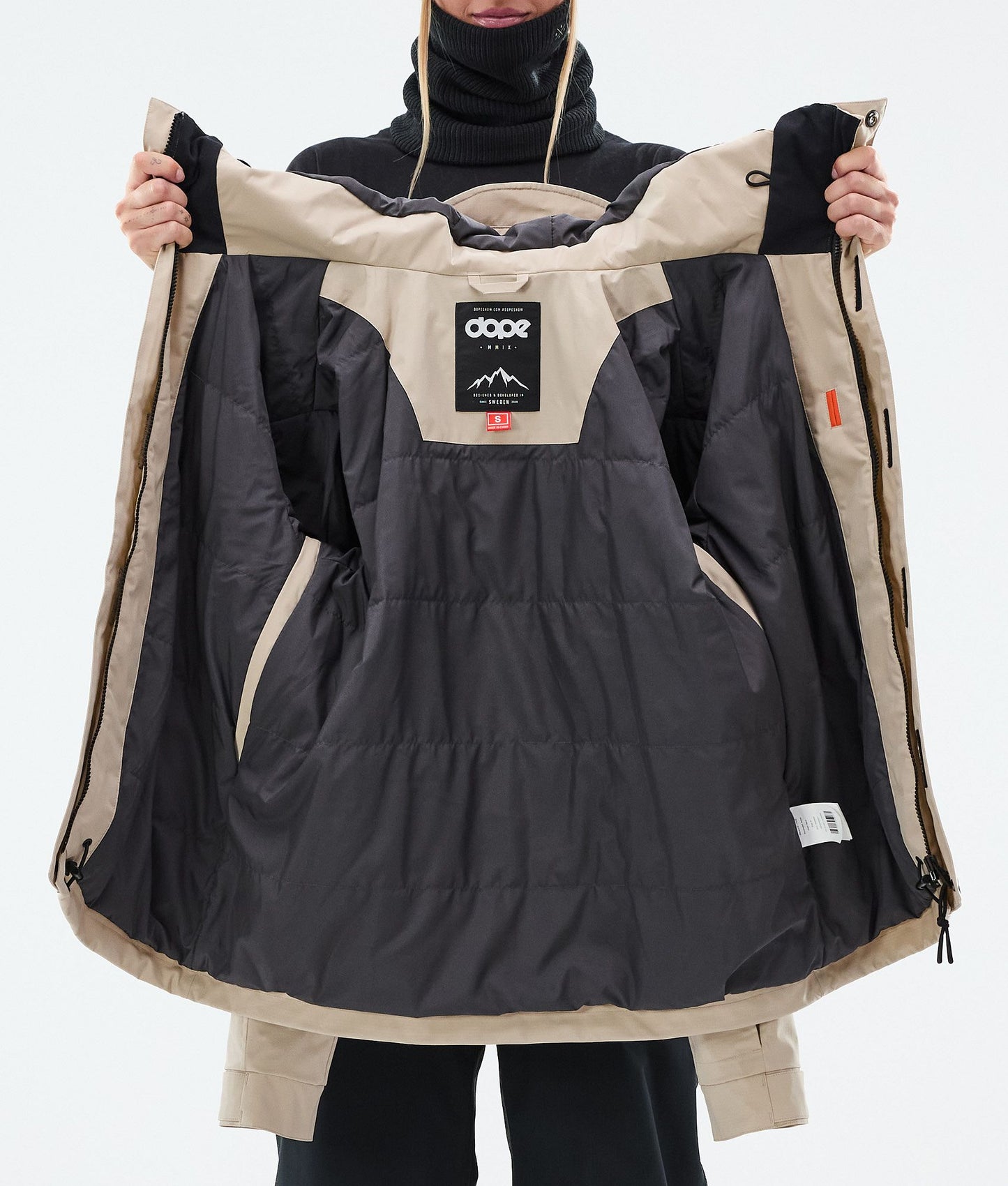 Snowboard Jacket For Women Sand
