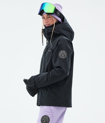 Snowboard Jacket For Women Black