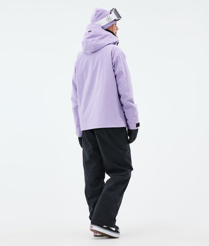 Snowboard Jacket For Women Faded Violet