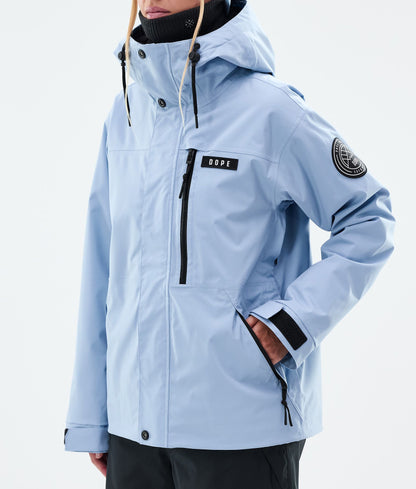 Snowboard Jacket For Women Light Blue