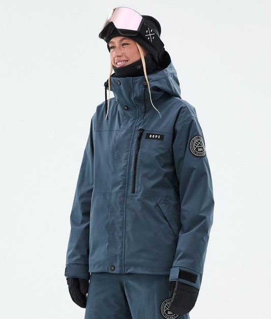 Snowboard Jacket For Women Metal Blue