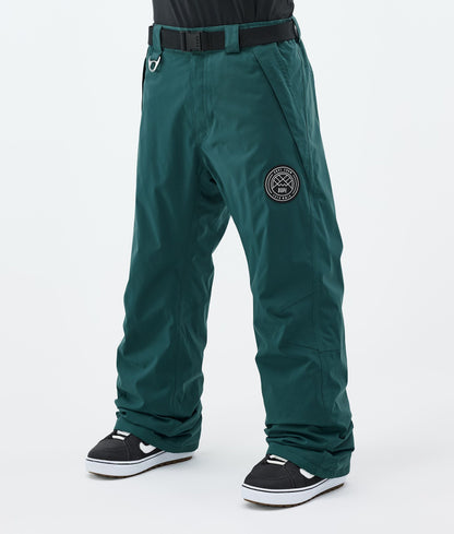 Snowboard Pants For Men Bottle Green
