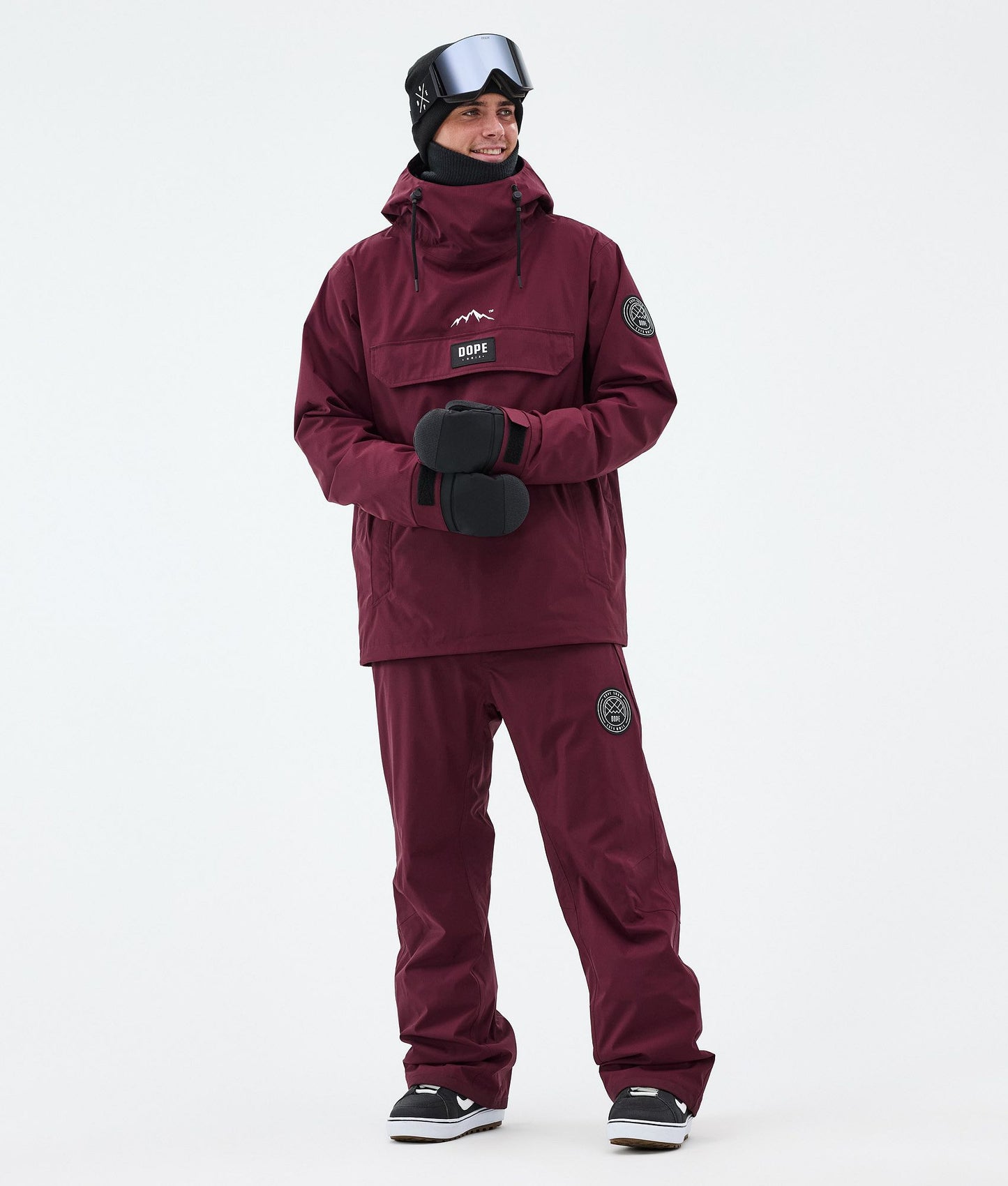 Snowboard Pants For Men Burgundy
