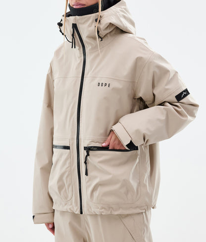 Snowboard Jacket For Women Sand