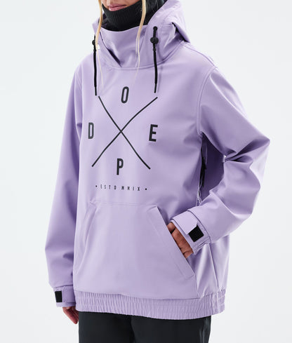 Snowboard Jacket For Women 2X-Up Faded Violet