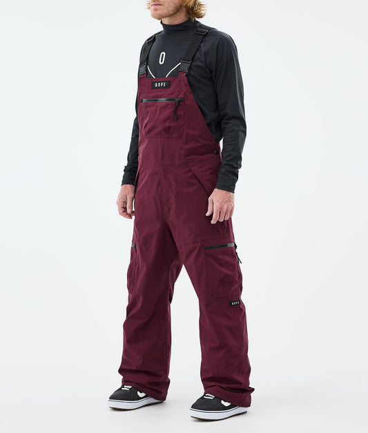 Snowboard Pants For Men Burgundy