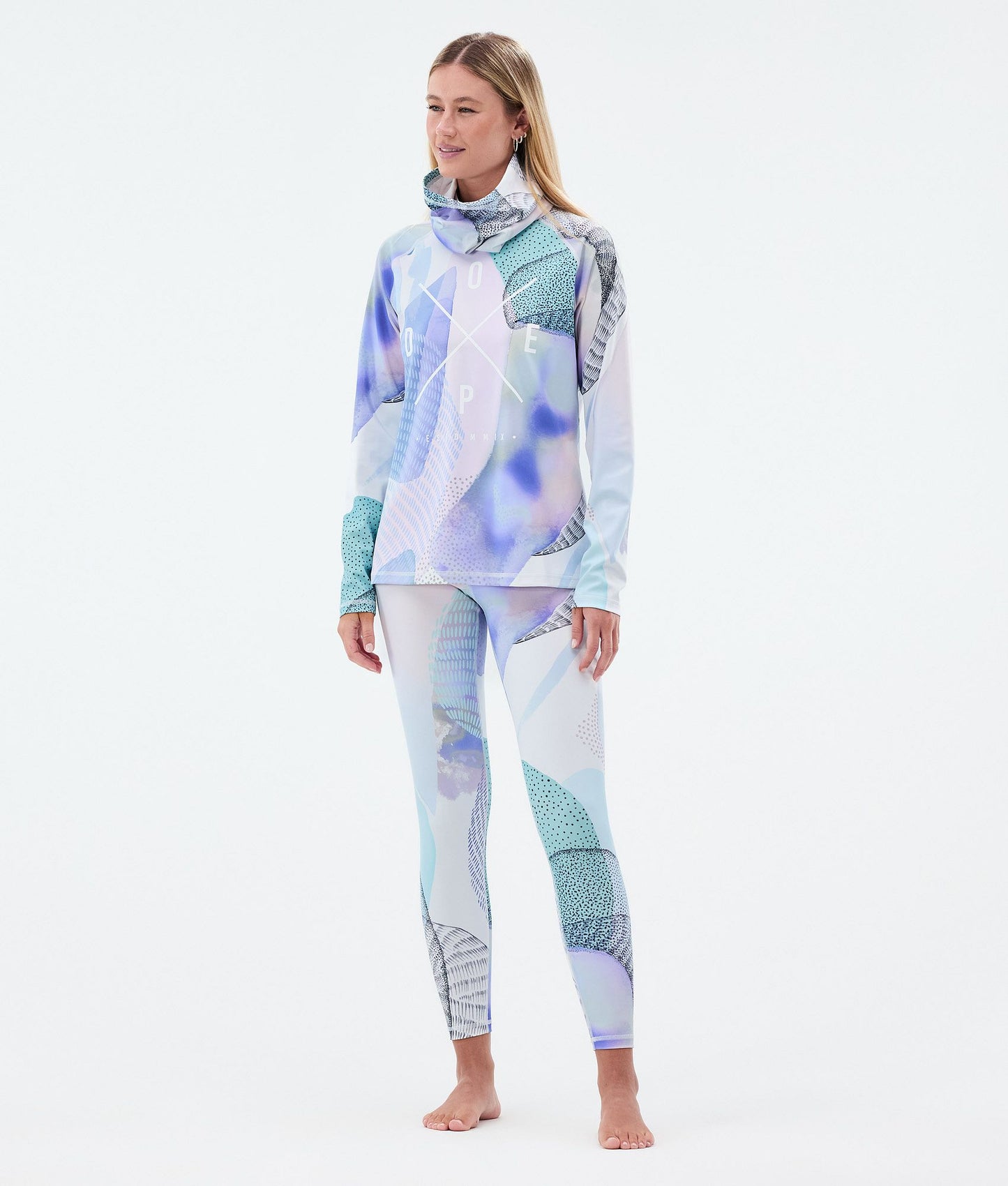 Base Layer Top For Women 2X-Up Mist