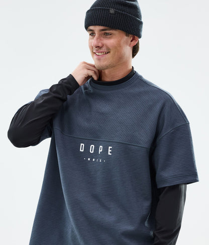 Fleece Sweater For Men Metal Blue