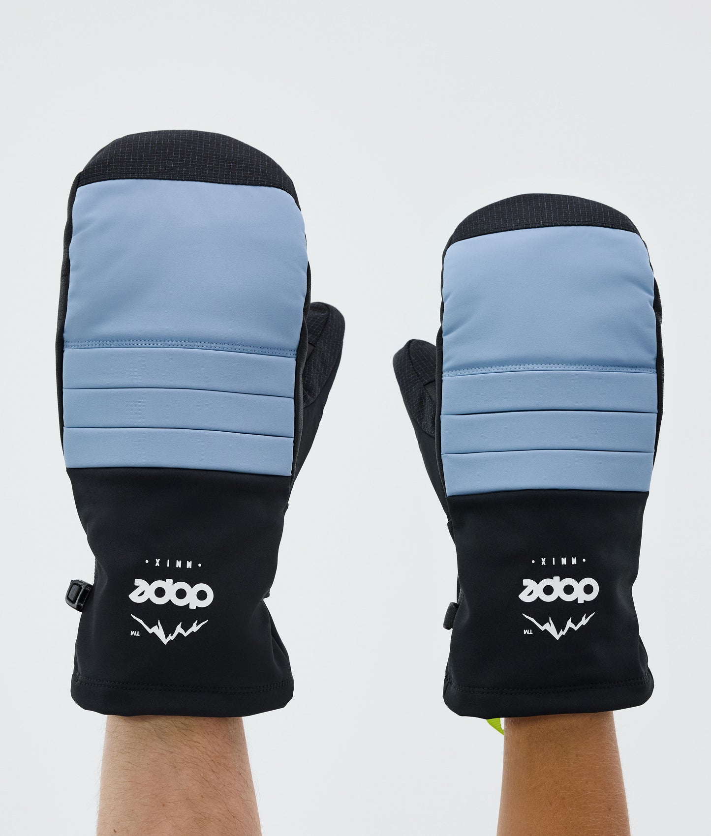 Snow Mittens Light Blue