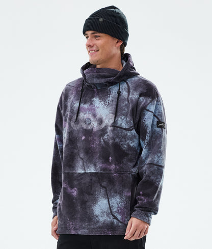 Fleece Hoodie For Men Jungle Purple