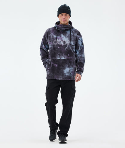 Fleece Hoodie For Men Jungle Purple