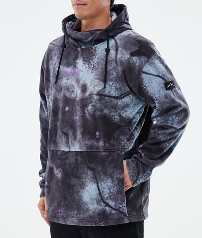 Fleece Hoodie For Men Jungle Purple