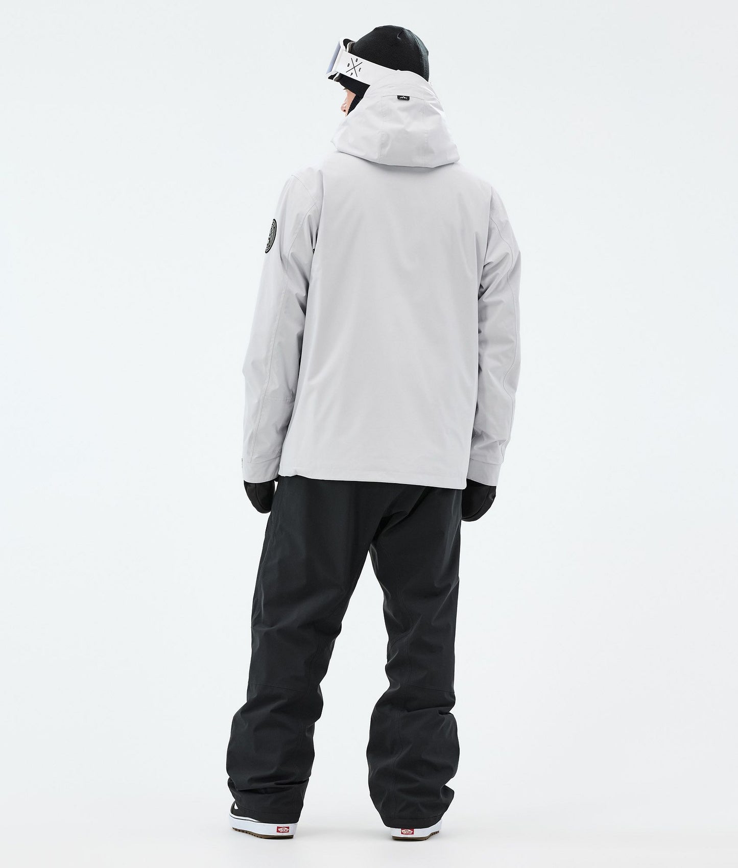 Snowboard Jacket For Men Light Grey