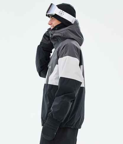 Snowboard Jacket For Men Sport Phantom/Light Grey/Black