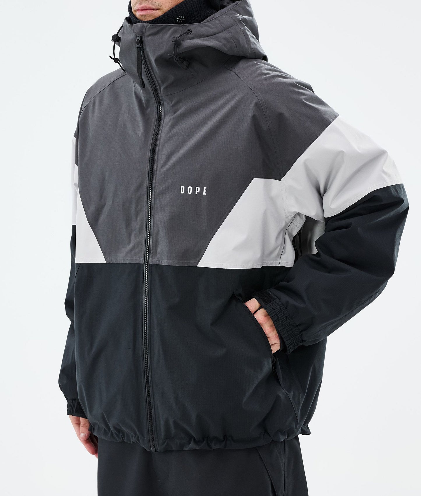 Snowboard Jacket For Men Sport Phantom/Light Grey/Black