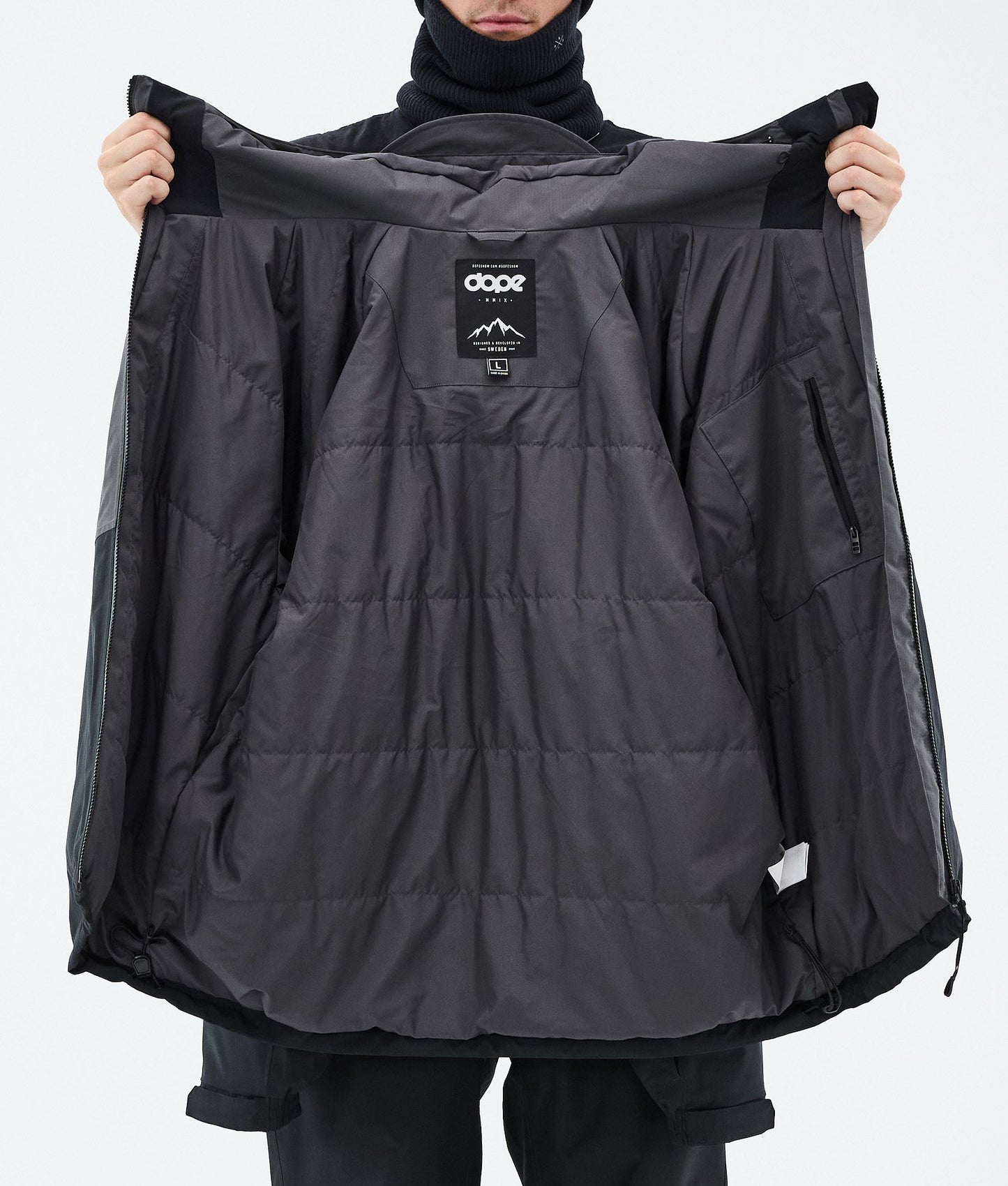 Snowboard Jacket For Men Sport Phantom/Light Grey/Black