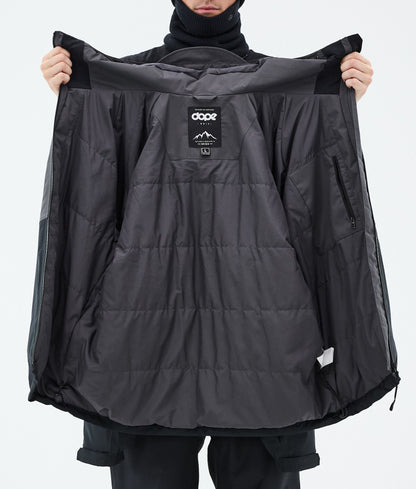 Snowboard Jacket For Men Sport Phantom/Light Grey/Black