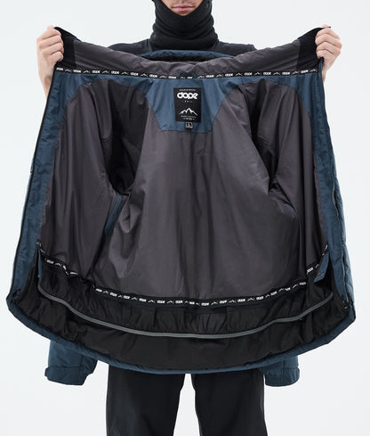 Snowboard Jacket For Men Metal Blue