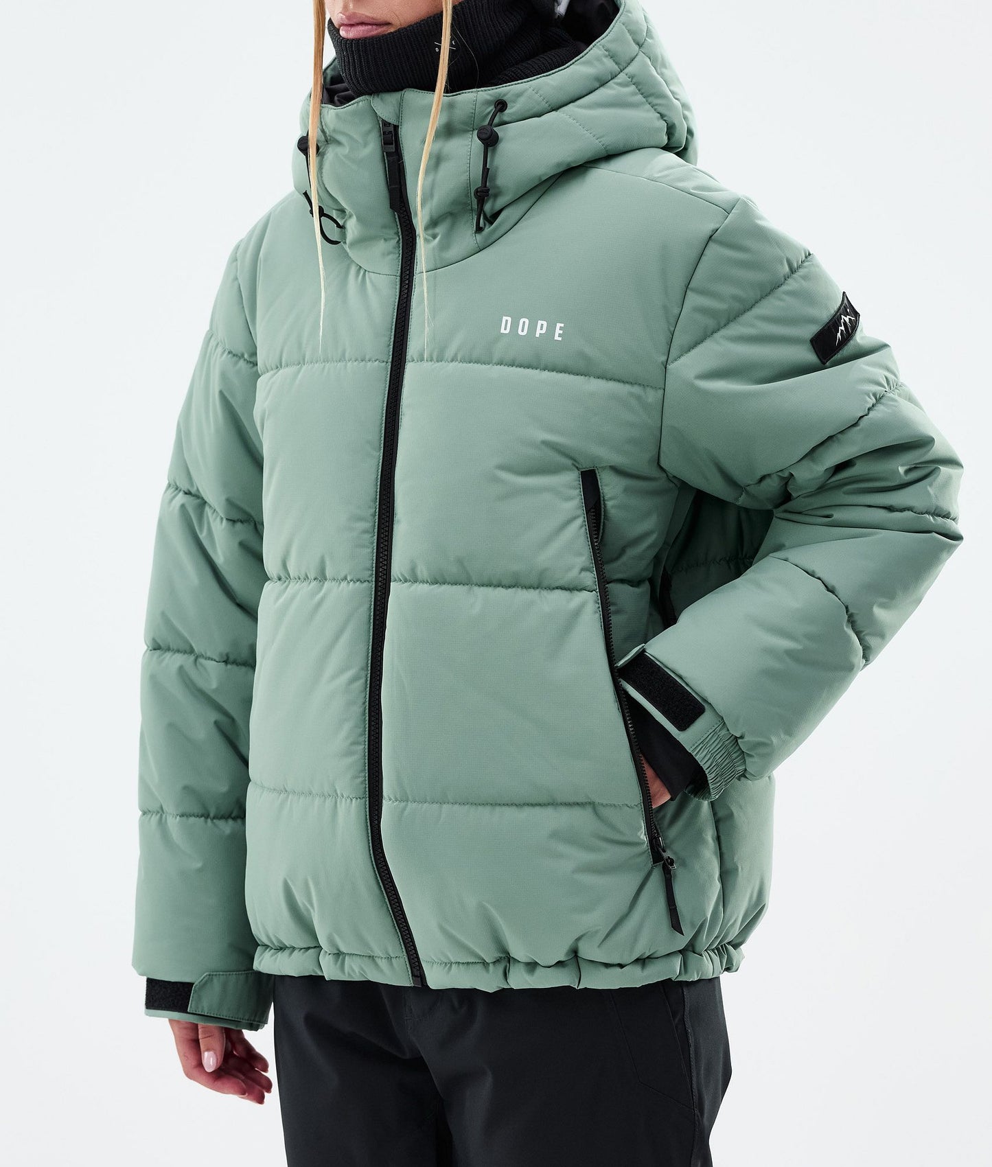 Snowboard Jacket For Women Faded Green