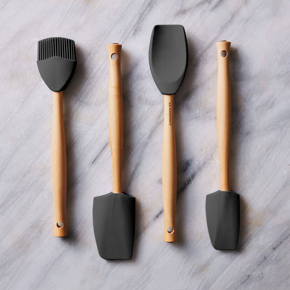 5 Piece Oyster Silicone Utensil Set