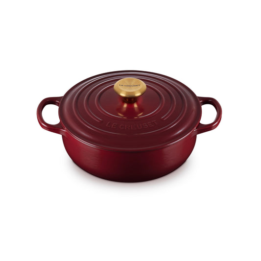 Signature Cast Iron 3.5-quart Rhone Sauteuse Dutch Oven