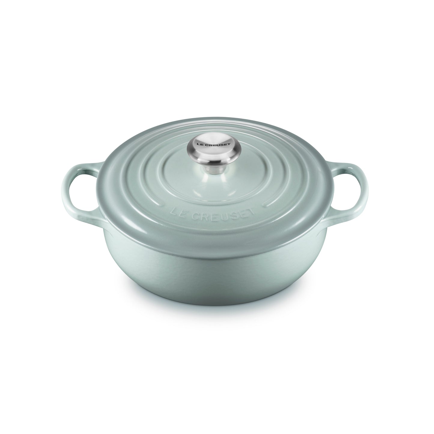 Signature Cast Iron 3.5-quart Sea Salt Sauteuse Dutch Oven