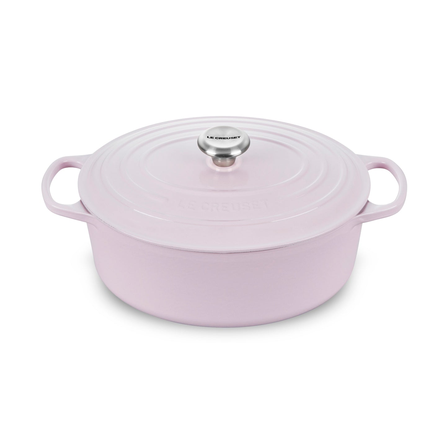 Signature Cast Iron 6.75-quart Shallot Oval Dutch Oven