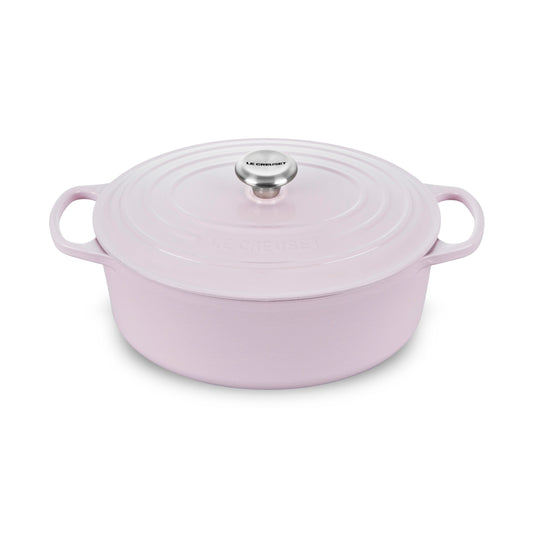 Signature Cast Iron 6.75-quart Shallot Oval Dutch Oven