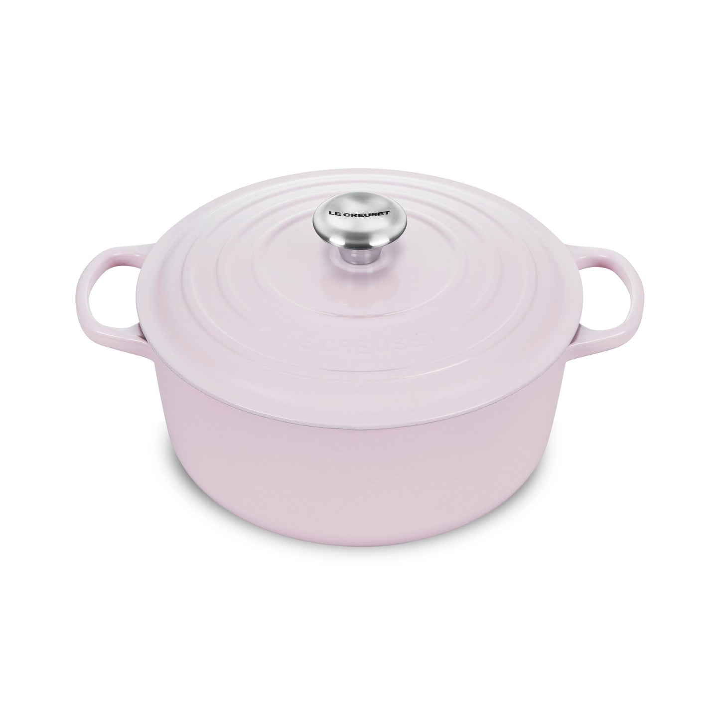 Signature Cast Iron 5.5-quart Shallot Round Dutch Oven