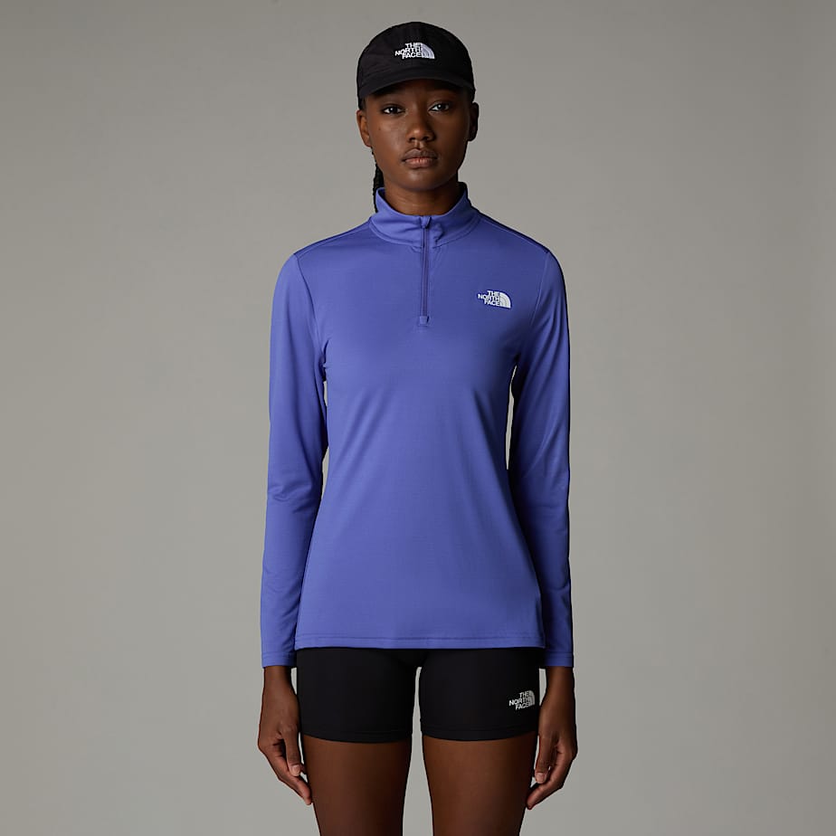 Women's Flex Slim 1/4 Zip Long-Sleeve Top