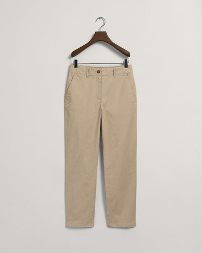 Women's Slim Fit Chinos - DRY SAND