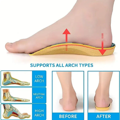 (Limited Time 70% Discount Event) Men's 2024 Winter New Style WarmWaterproof Non-Slip Puncture-Resistant One-Step Snow Boots Orthopedic Ankle Support Wide Toe Arch Support Hiking Boots